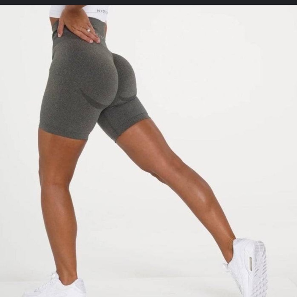 XS NVGTN grey biker shorts!